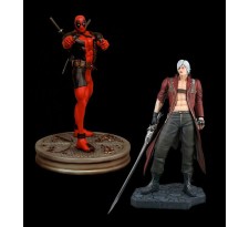 Marvel vs. Capcom 3 Statue 1/4 2-Pack Dante vs. Deadpool 50 x 51 cm